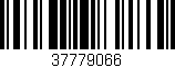 Código de barras (EAN, GTIN, SKU, ISBN): '37779066'