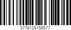 Código de barras (EAN, GTIN, SKU, ISBN): '3778129156577'