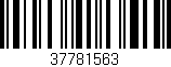 Código de barras (EAN, GTIN, SKU, ISBN): '37781563'