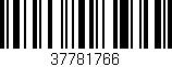 Código de barras (EAN, GTIN, SKU, ISBN): '37781766'