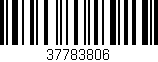 Código de barras (EAN, GTIN, SKU, ISBN): '37783806'