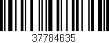 Código de barras (EAN, GTIN, SKU, ISBN): '37784635'