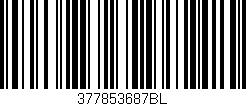 Código de barras (EAN, GTIN, SKU, ISBN): '377853687BL'