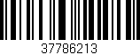 Código de barras (EAN, GTIN, SKU, ISBN): '37786213'