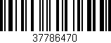 Código de barras (EAN, GTIN, SKU, ISBN): '37786470'