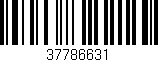 Código de barras (EAN, GTIN, SKU, ISBN): '37786631'