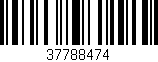 Código de barras (EAN, GTIN, SKU, ISBN): '37788474'