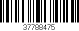Código de barras (EAN, GTIN, SKU, ISBN): '37788475'