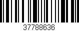 Código de barras (EAN, GTIN, SKU, ISBN): '37788636'