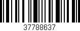 Código de barras (EAN, GTIN, SKU, ISBN): '37788637'