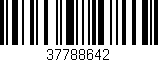 Código de barras (EAN, GTIN, SKU, ISBN): '37788642'