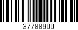Código de barras (EAN, GTIN, SKU, ISBN): '37788900'
