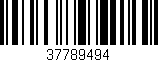 Código de barras (EAN, GTIN, SKU, ISBN): '37789494'