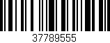 Código de barras (EAN, GTIN, SKU, ISBN): '37789555'