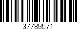 Código de barras (EAN, GTIN, SKU, ISBN): '37789571'