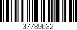 Código de barras (EAN, GTIN, SKU, ISBN): '37789632'