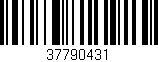 Código de barras (EAN, GTIN, SKU, ISBN): '37790431'