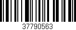Código de barras (EAN, GTIN, SKU, ISBN): '37790563'