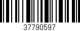 Código de barras (EAN, GTIN, SKU, ISBN): '37790597'