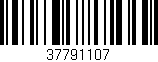 Código de barras (EAN, GTIN, SKU, ISBN): '37791107'