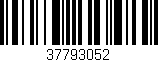 Código de barras (EAN, GTIN, SKU, ISBN): '37793052'