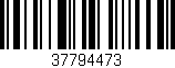 Código de barras (EAN, GTIN, SKU, ISBN): '37794473'
