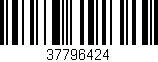 Código de barras (EAN, GTIN, SKU, ISBN): '37796424'