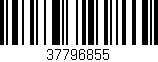 Código de barras (EAN, GTIN, SKU, ISBN): '37796855'