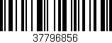 Código de barras (EAN, GTIN, SKU, ISBN): '37796856'