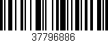 Código de barras (EAN, GTIN, SKU, ISBN): '37796886'