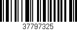 Código de barras (EAN, GTIN, SKU, ISBN): '37797325'