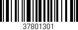 Código de barras (EAN, GTIN, SKU, ISBN): '37801301'