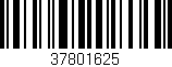 Código de barras (EAN, GTIN, SKU, ISBN): '37801625'