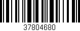 Código de barras (EAN, GTIN, SKU, ISBN): '37804680'