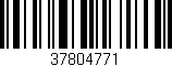 Código de barras (EAN, GTIN, SKU, ISBN): '37804771'