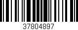 Código de barras (EAN, GTIN, SKU, ISBN): '37804897'