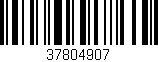 Código de barras (EAN, GTIN, SKU, ISBN): '37804907'