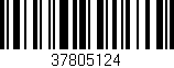 Código de barras (EAN, GTIN, SKU, ISBN): '37805124'