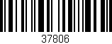 Código de barras (EAN, GTIN, SKU, ISBN): '37806'
