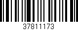 Código de barras (EAN, GTIN, SKU, ISBN): '37811173'