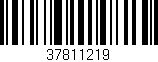 Código de barras (EAN, GTIN, SKU, ISBN): '37811219'