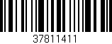 Código de barras (EAN, GTIN, SKU, ISBN): '37811411'