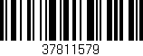 Código de barras (EAN, GTIN, SKU, ISBN): '37811579'