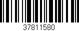 Código de barras (EAN, GTIN, SKU, ISBN): '37811580'