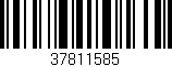 Código de barras (EAN, GTIN, SKU, ISBN): '37811585'