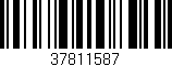 Código de barras (EAN, GTIN, SKU, ISBN): '37811587'
