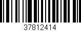 Código de barras (EAN, GTIN, SKU, ISBN): '37812414'
