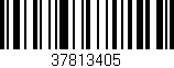 Código de barras (EAN, GTIN, SKU, ISBN): '37813405'