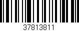 Código de barras (EAN, GTIN, SKU, ISBN): '37813811'