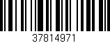Código de barras (EAN, GTIN, SKU, ISBN): '37814971'